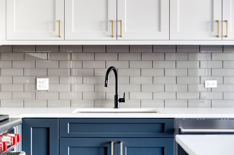 Elegant Tile Work and Backsplash