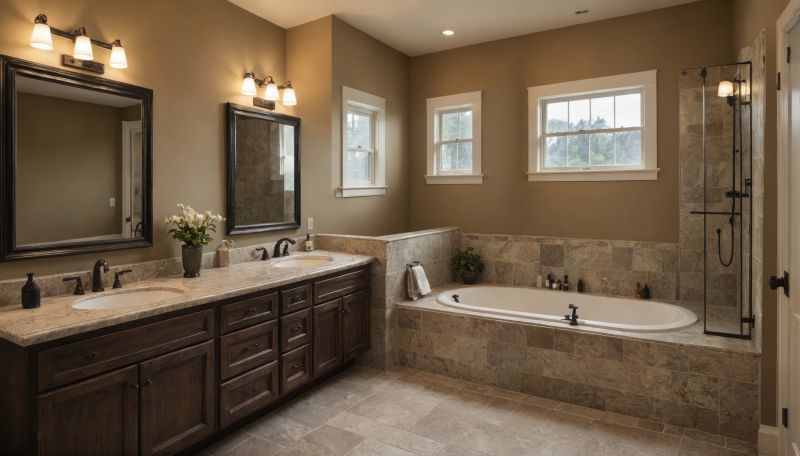 Elegant Vanity and Countertops
